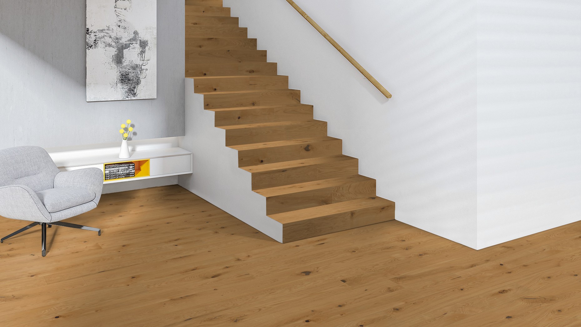 Die maßgenaue Parkettlösung für Ihre Stiege.