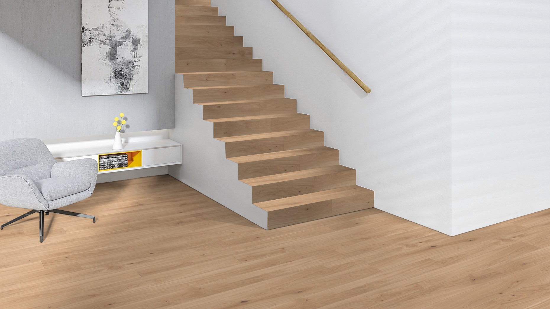 Die maßgenaue Parkettlösung für Ihre Stiege.